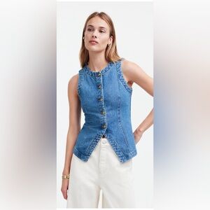 Madewell Denim Vest
